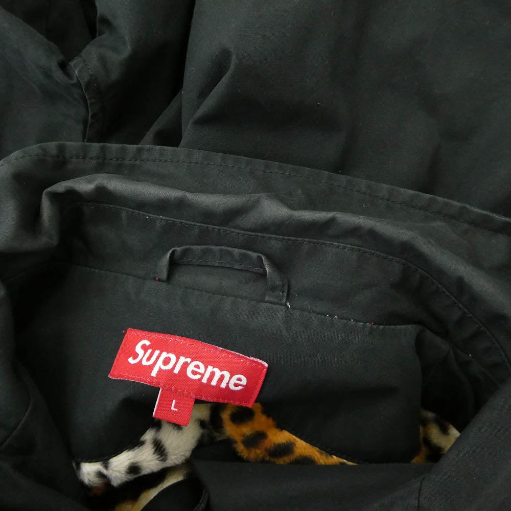 Supreme シュプリーム 10AW Leopard Lined Coaches Jacket レオパード