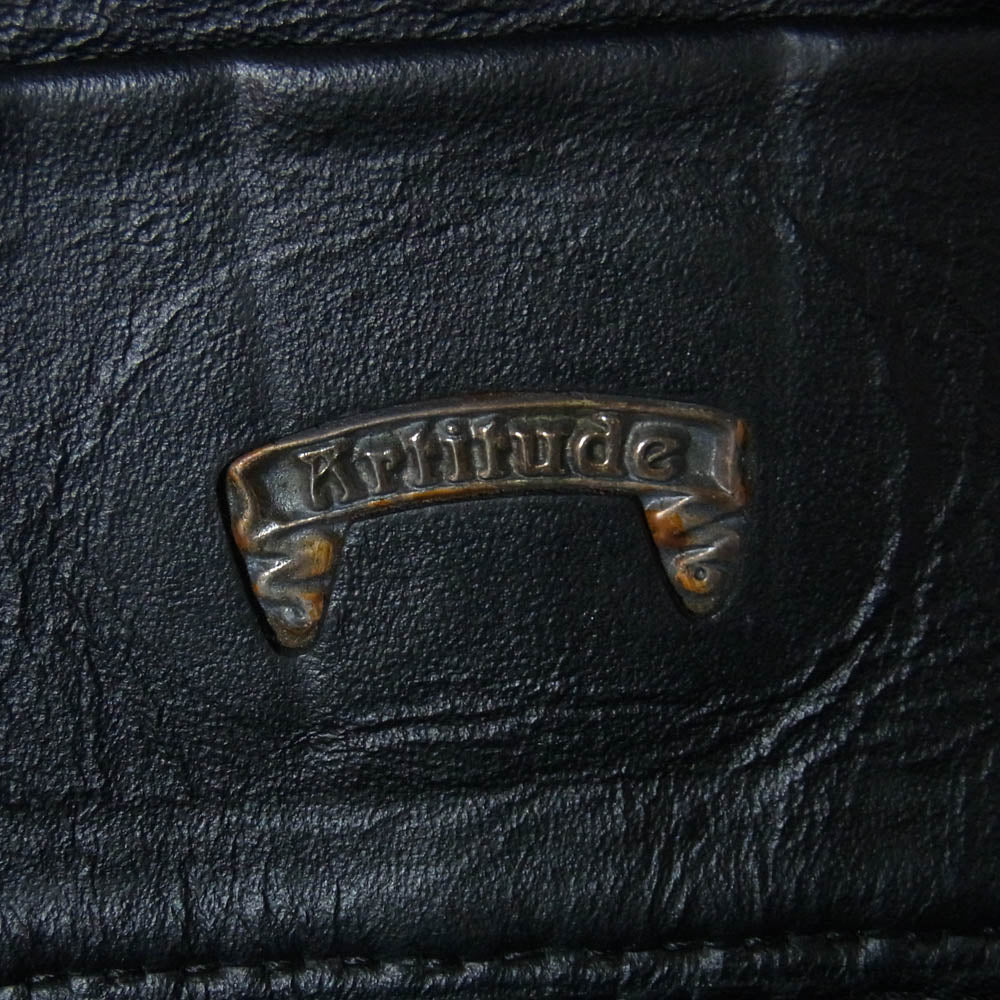 アーティデュード スキン レザー ウォレット ブラック系【中古】