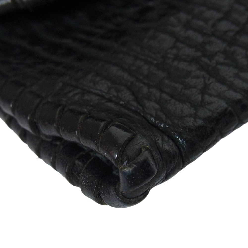 アーティデュード スキン レザー ウォレット ブラック系【中古】