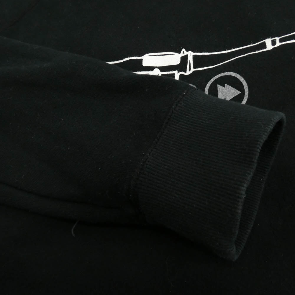 SEQUEL シークエル 22AW SQ-22AW-HD-03 ライフル グラフィック スウェット パーカー ブラック系 XL【中古】
