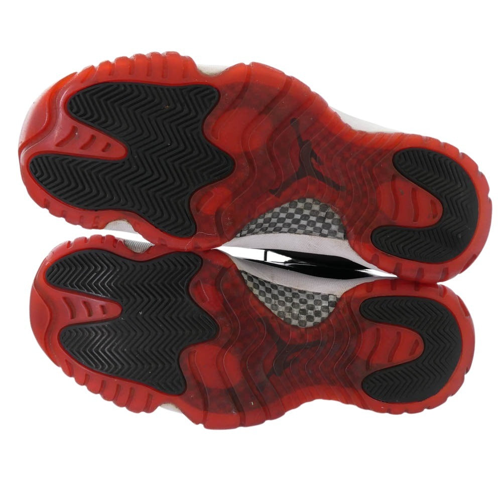 NIKE ナイキ 528895-012 AIR JORDAN 11 RETRO LOW BRED エア ジョーダン レトロ ロー ブレッド スニーカー ブラック系 レッド系 29cm【中古】