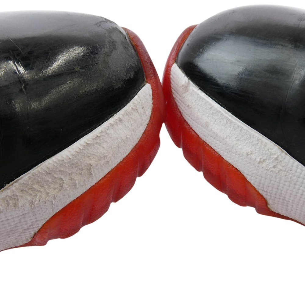 NIKE ナイキ 528895-012 AIR JORDAN 11 RETRO LOW BRED エア ジョーダン レトロ ロー ブレッド スニーカー ブラック系 レッド系 29cm【中古】