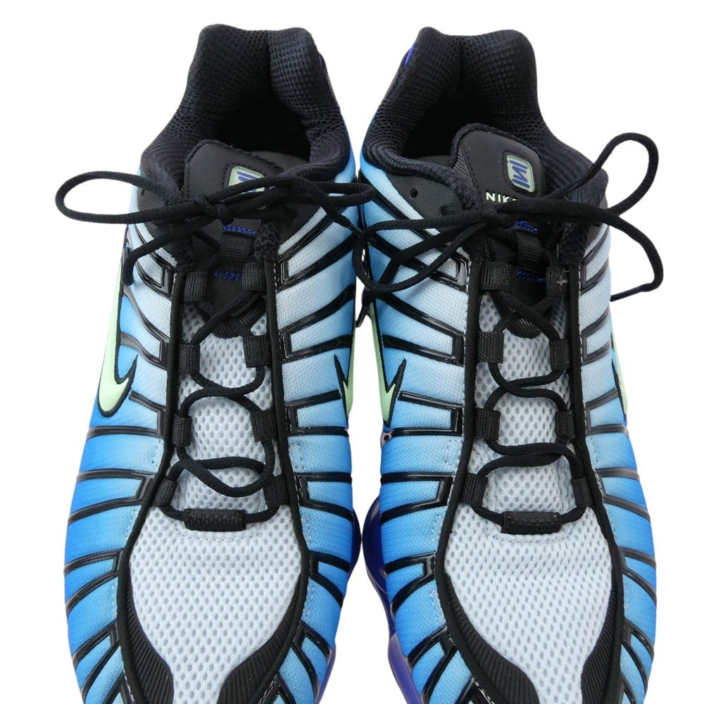 NIKE ナイキ AV3595-009 Shox TL ショックス Vapor Green Racer Blue ヴェイパーグリーン レーサーブルー スニーカー ブルー系 ブラック系 29cm【中古】