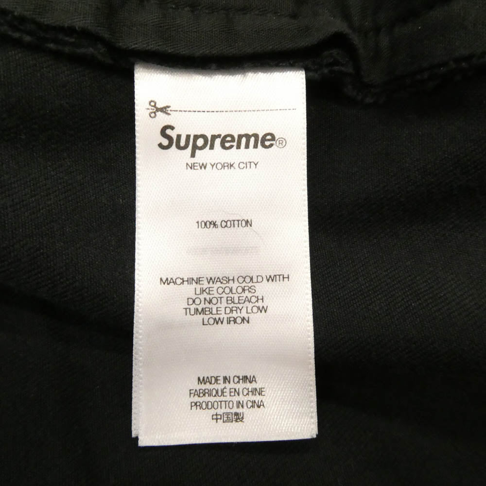 Supreme シュプリーム 24SS Chino Pant コットン チノ パンツ ブラック系 38【中古】