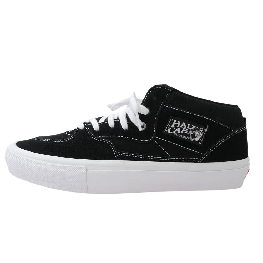VANS バンズ VN0A5FCDY28 SKATE HALF CAB スケート ハーフキャブ スニーカー ブラック系 28.5cm【極上美品】【中古】
