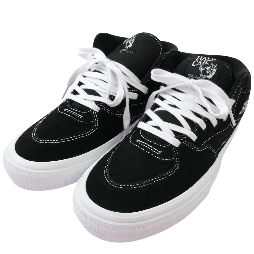 VANS バンズ VN0A5FCDY28 SKATE HALF CAB スケート ハーフキャブ スニーカー ブラック系 28.5cm【極上美品】【中古】