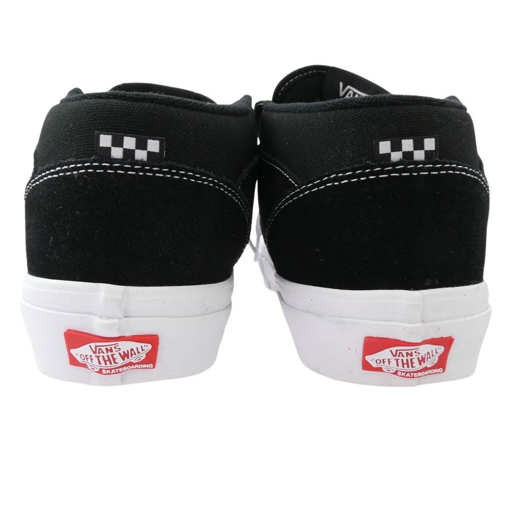 VANS バンズ VN0A5FCDY28 SKATE HALF CAB スケート ハーフキャブ スニーカー ブラック系 28.5cm【極上美品】【中古】