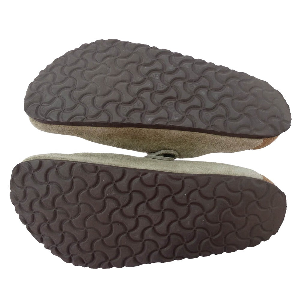 BIRKENSTOCK ビルケンシュトック 0560771 BOSTON BS Taupe ボストン スエード サンダル グレー系 41【中古】