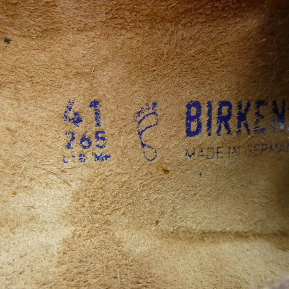 BIRKENSTOCK ビルケンシュトック 0560771 BOSTON BS Taupe ボストン スエード サンダル グレー系 41【中古】