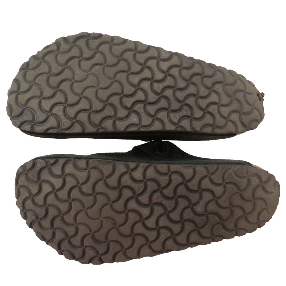 BIRKENSTOCK ビルケンシュトック 0660471 BOSTON Suede ボストン ブラックスエード サンダル ブラック系 41【中古】