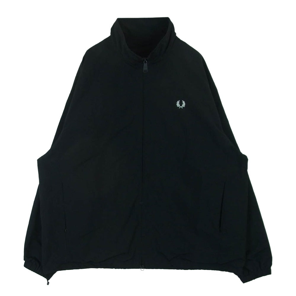 BEAMS ビームス 25SS FZ2692 別注 Shell Jacket ロゴ刺繍 シェル トラック ジャケット 中国製 ブラック系 L【中古】