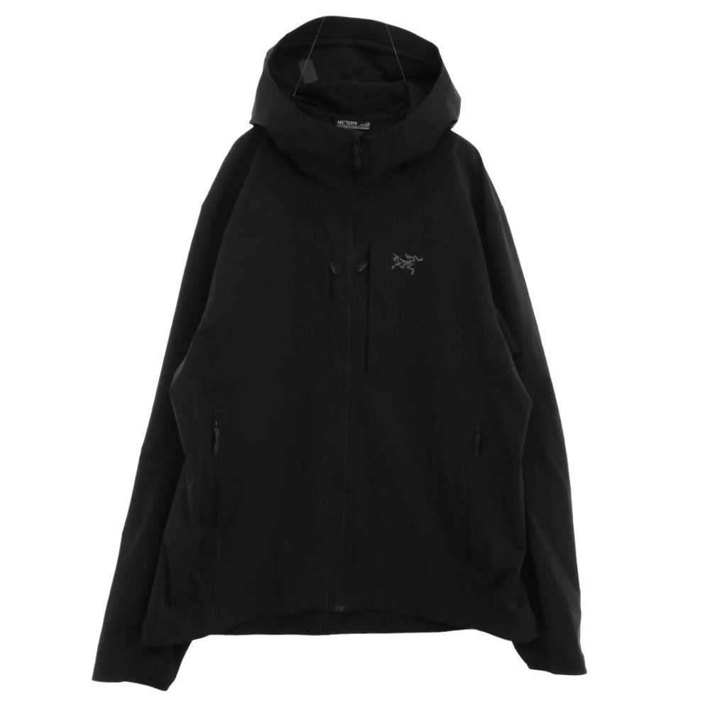 ARC'TERYX アークテリクス gamma lightweight hoody ガンマ ライトウェイト フーディ ソフトシェル ブラック系 L【中古】