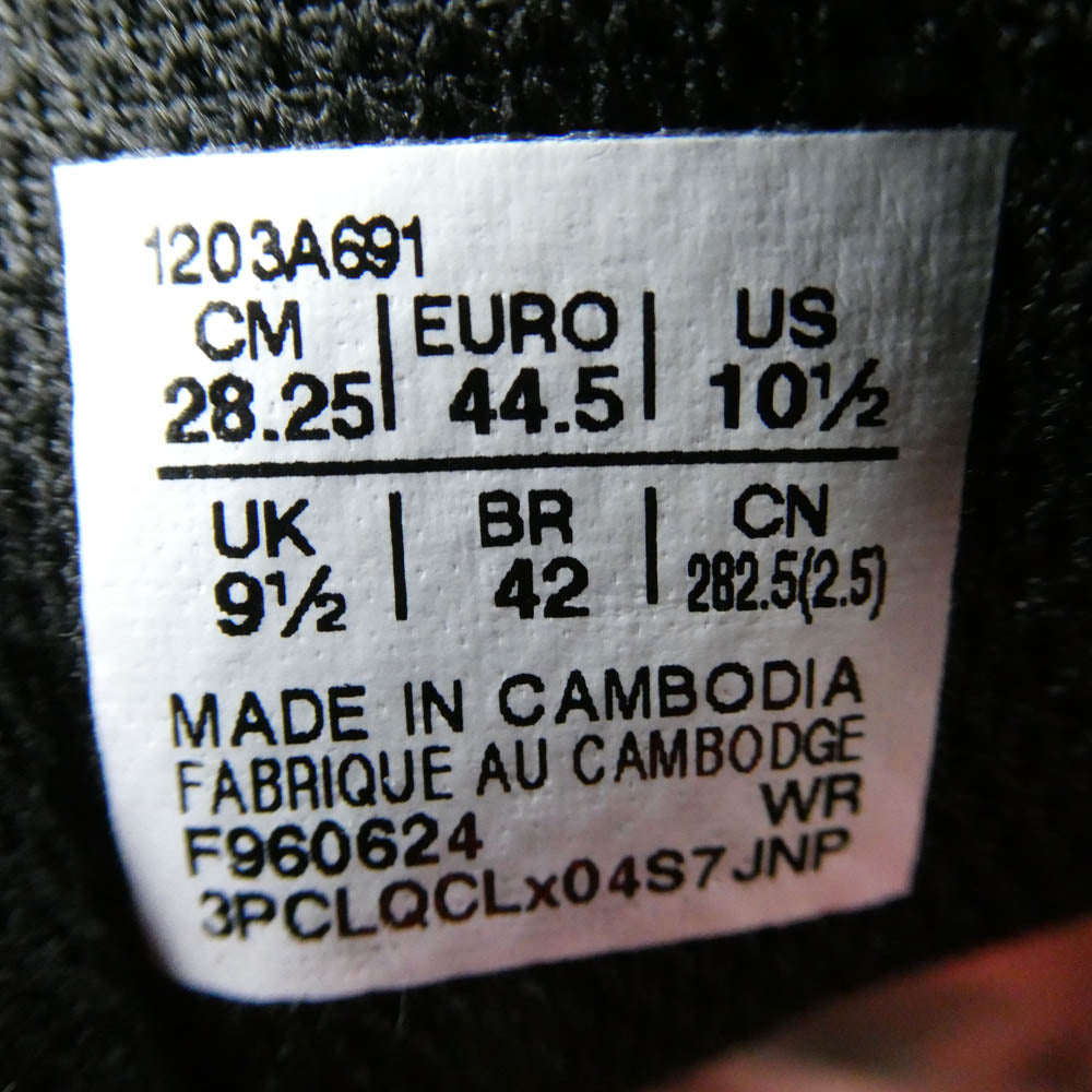asics アシックス 1203A691-002 × JJJJound ジョウンド GT-2160 ローカット スニーカー ブラック系 US10.5【中古】