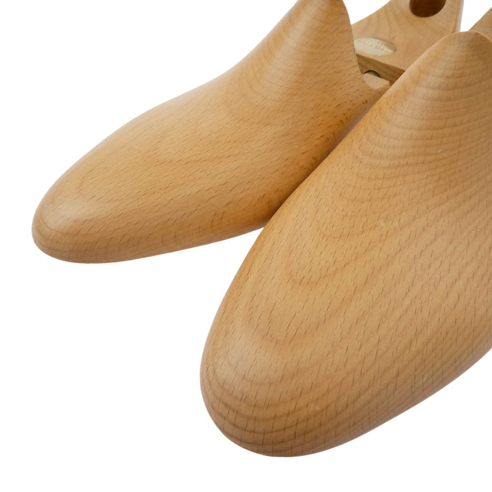 John Lobb ジョンロブ 木製 シューツリー シューキーパー ゴールド 金具 ベージュ系【中古】