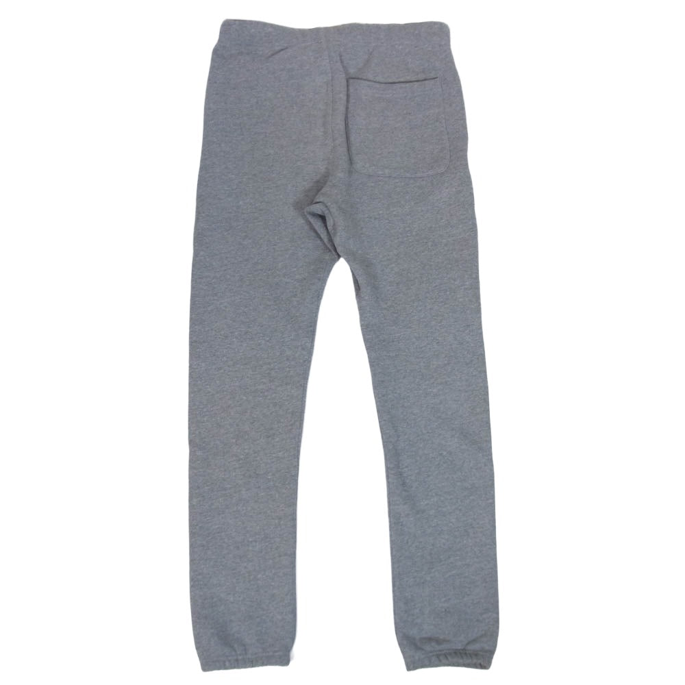FEAR OF GOD フィアオブゴッド ESSENTIALS エッセンシャルズ ロゴプリント 裏地フリース スウェットパンツ グレー系 S【中古】