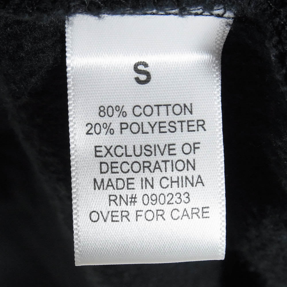 FEAR OF GOD フィアオブゴッド ESSENTIALS エッセンシャルズ バックロゴプリント プルオーバー パーカー ブラック系 S【中古】