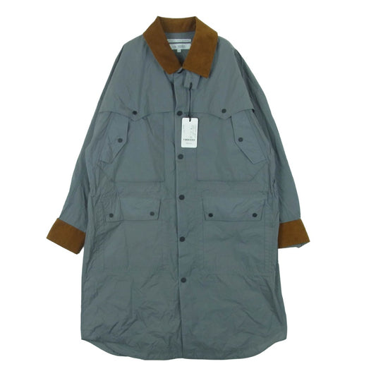 F/CE エフ シーイー FPA08242U0003 LIGHTWEIGHT LONG COVERALLS ライトウェイト ロング カバーオールズ ジャケット グレー系 S【中古】