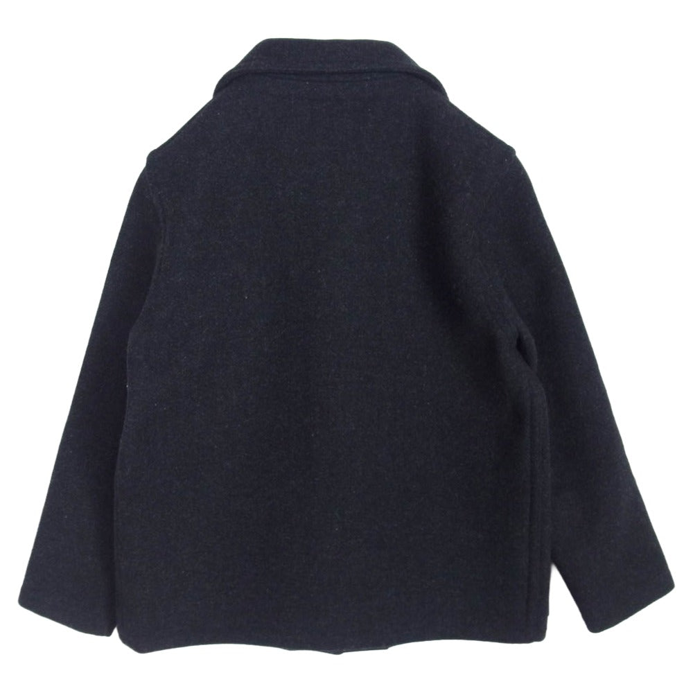 The REAL McCOY'S ザリアルマッコイズ U.S.NAVY SUBMARINE JACKET サブマリン ジャケット ウール コート ブラック系 36【中古】