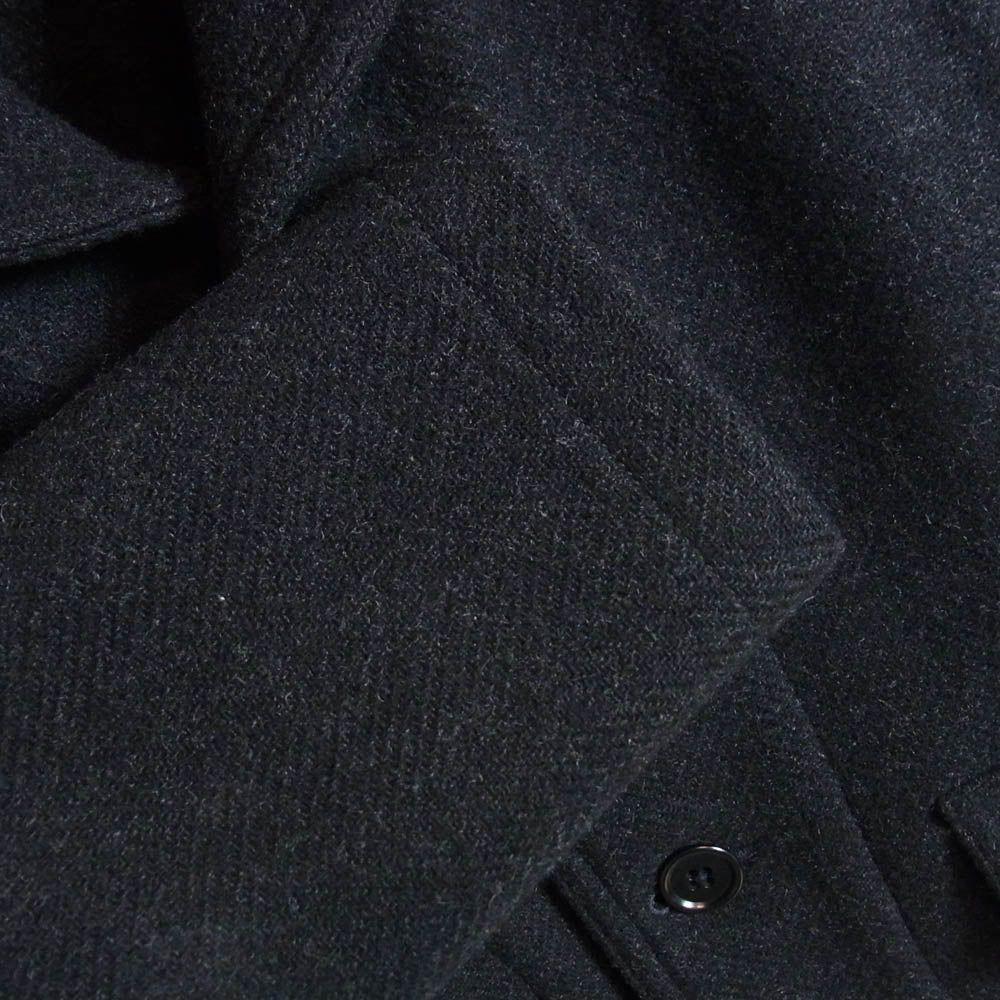The REAL McCOY'S ザリアルマッコイズ U.S.NAVY SUBMARINE JACKET サブマリン ジャケット ウール コート ブラック系 36【中古】