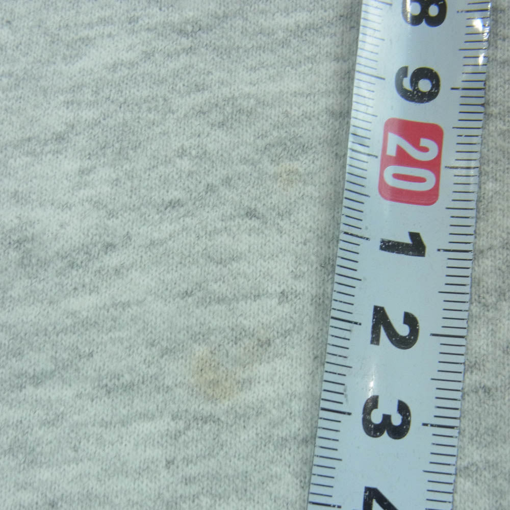 A.P.C. アーペーセー ロゴプリント プルオーバー パーカー フーディー ライトグレー系 XS【中古】