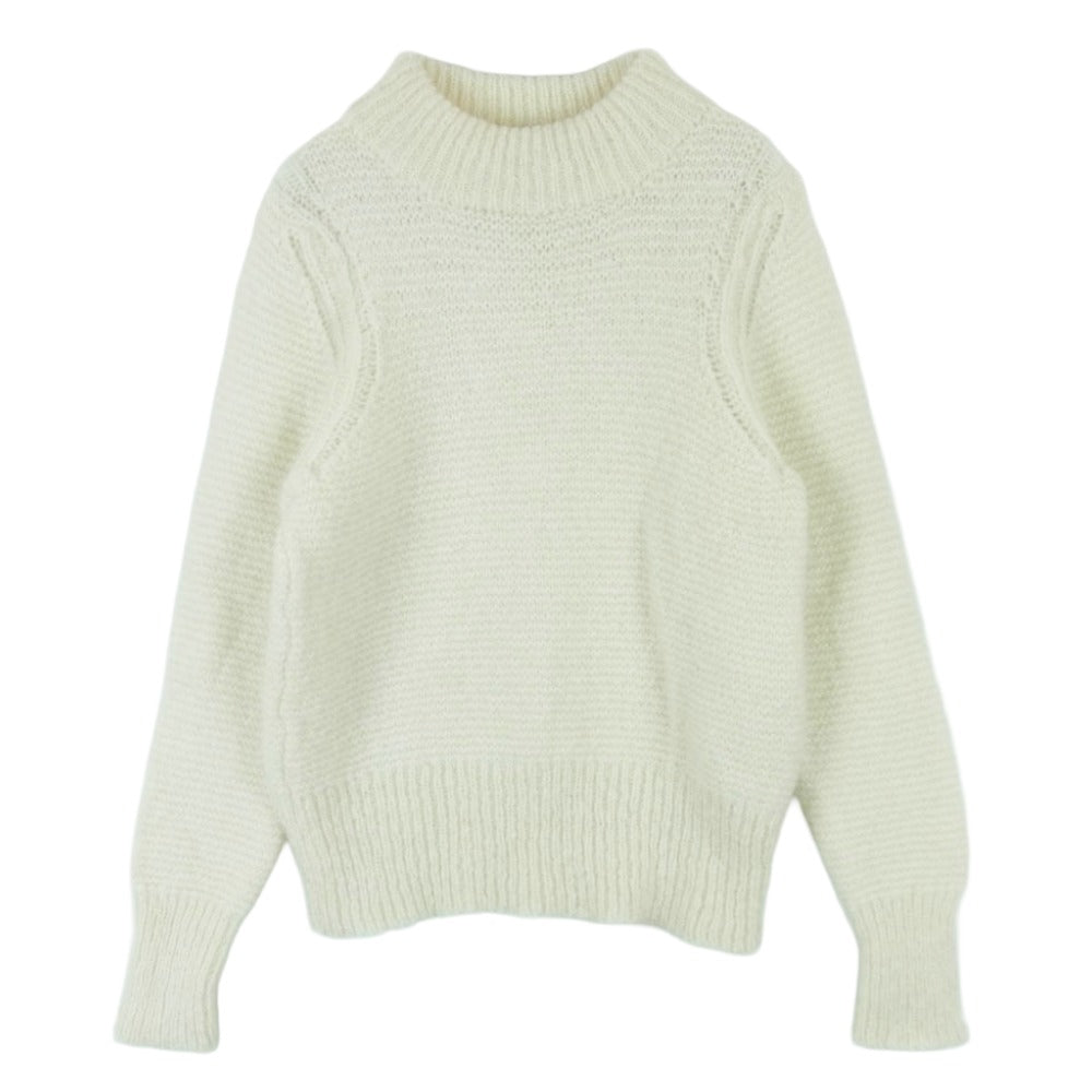 シーニューヨーク AW14-206 モヘヤ ハイネック ニット セーター 中国製 オフホワイト系 XS【中古】