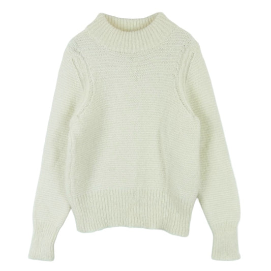 シーニューヨーク AW14-206 モヘヤ ハイネック ニット セーター 中国製 オフホワイト系 XS【中古】