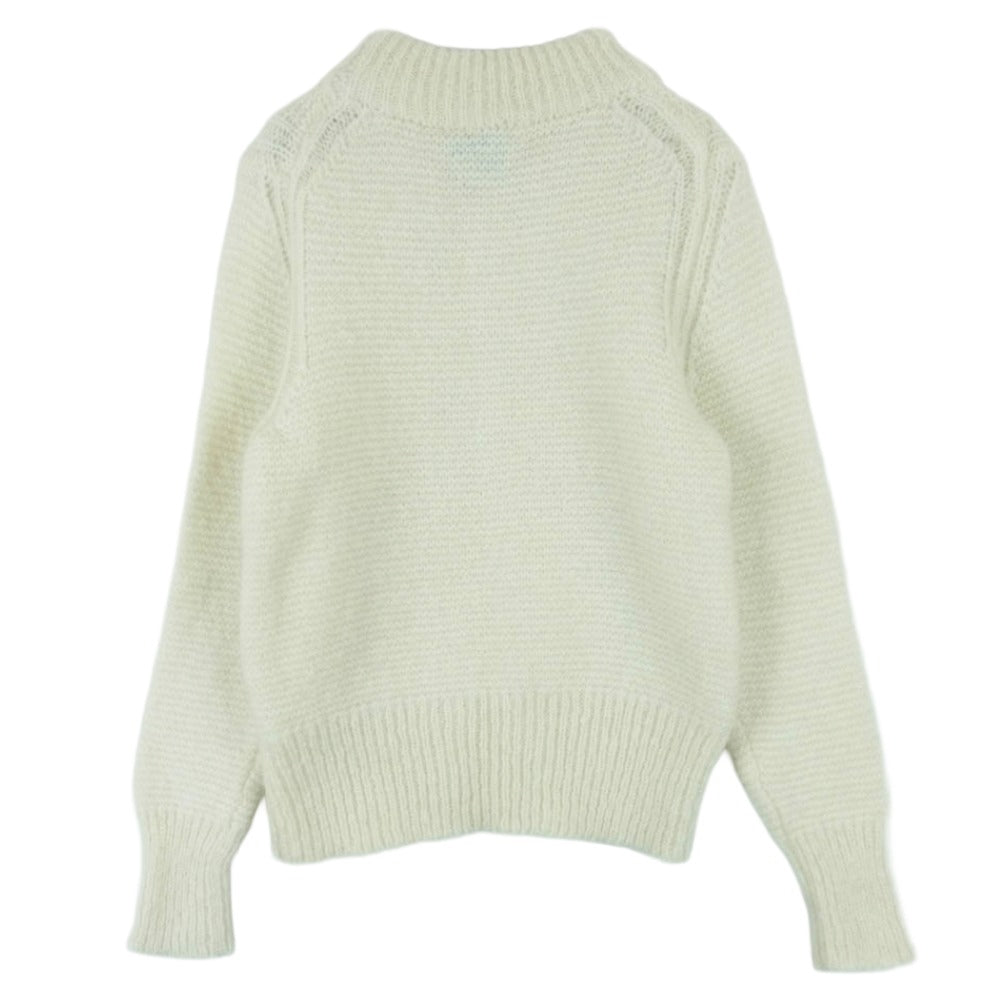 シーニューヨーク AW14-206 モヘヤ ハイネック ニット セーター 中国製 オフホワイト系 XS【中古】