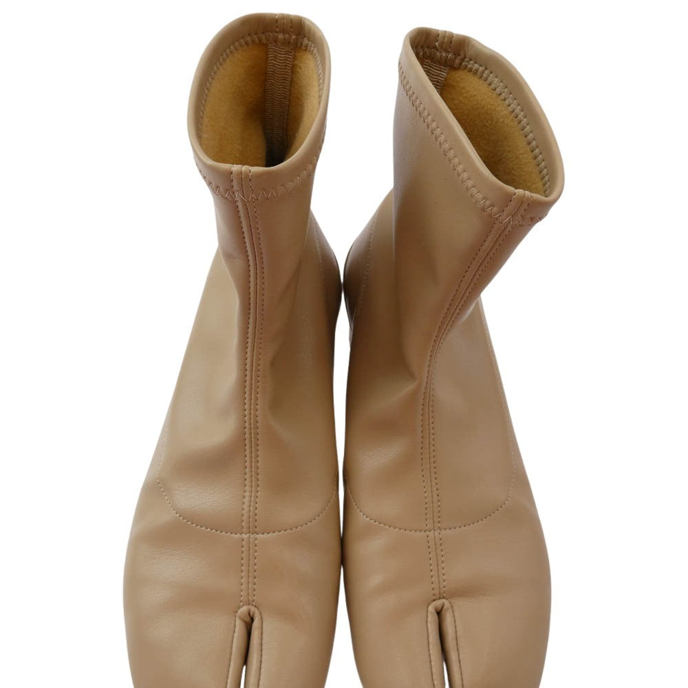 MAISON MARGIELA メゾンマルジェラ 20SS S58WU0270 22ライン TABI 足袋ブーツ タビブーツ ベージュ系 35【中古】