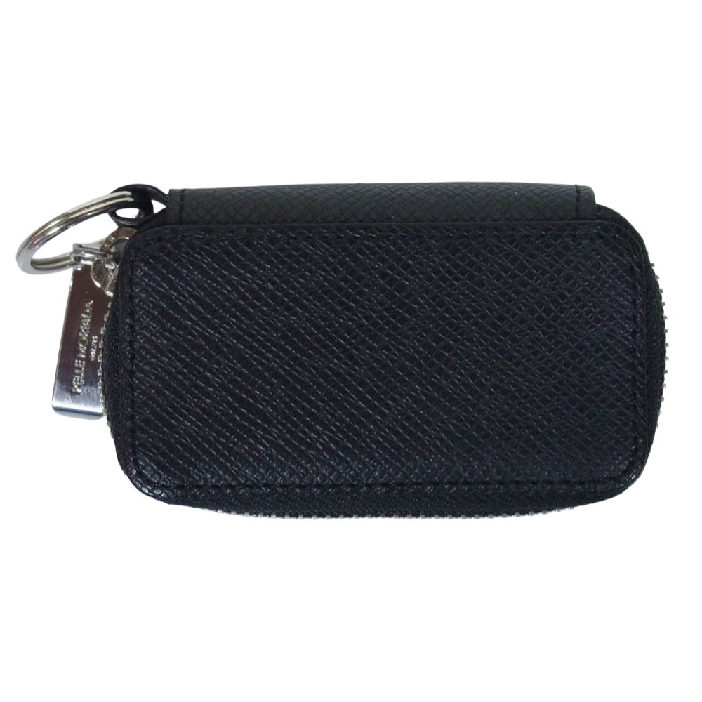 PELLE MORBIDA ペッレモルビダ PMO-BA327 Barca バルカ レザー キーケース ブラック系【中古】