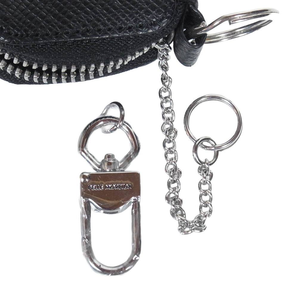 PELLE MORBIDA ペッレモルビダ PMO-BA327 Barca バルカ レザー キーケース ブラック系【中古】