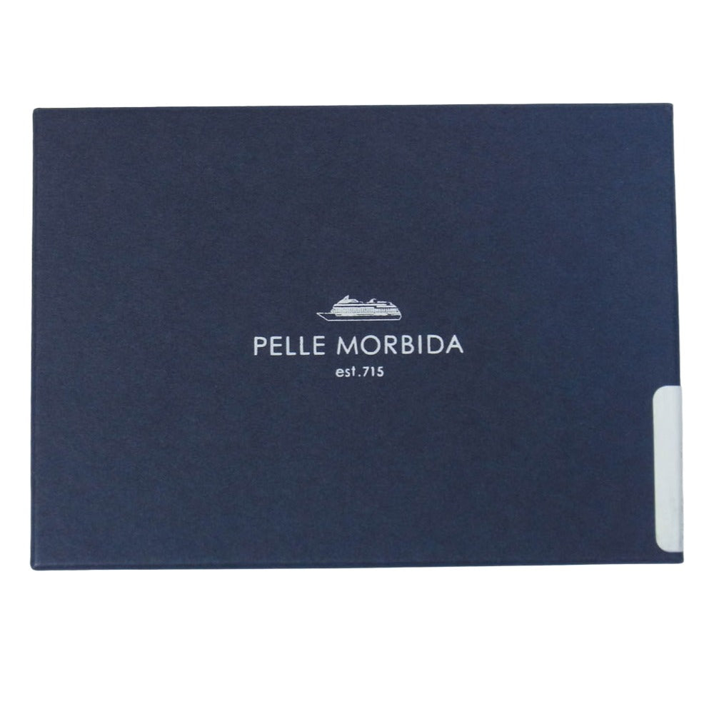 PELLE MORBIDA ペッレモルビダ PMO-BA327 Barca バルカ レザー キーケース ブラック系【中古】