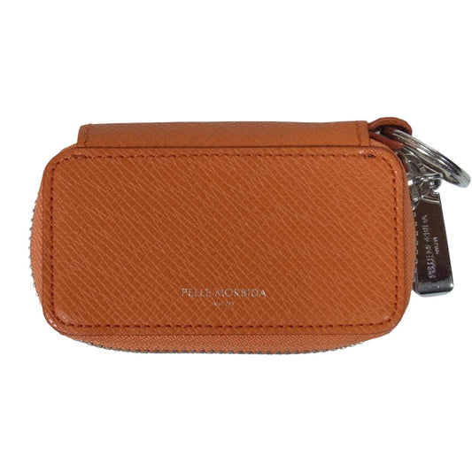 PELLE MORBIDA ペッレモルビダ PMO-BA327 Barca バルカ レザー キーケース オレンジ系【中古】