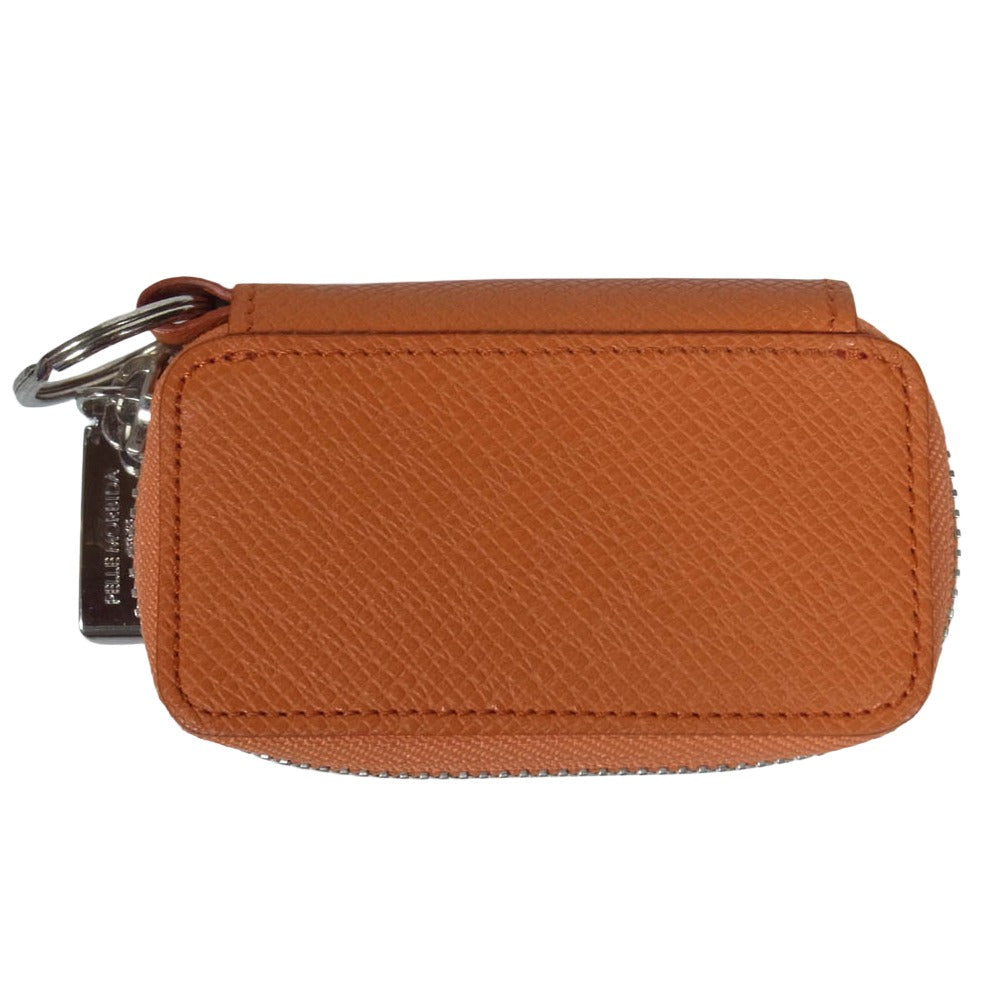 PELLE MORBIDA ペッレモルビダ PMO-BA327 Barca バルカ レザー キーケース オレンジ系【中古】
