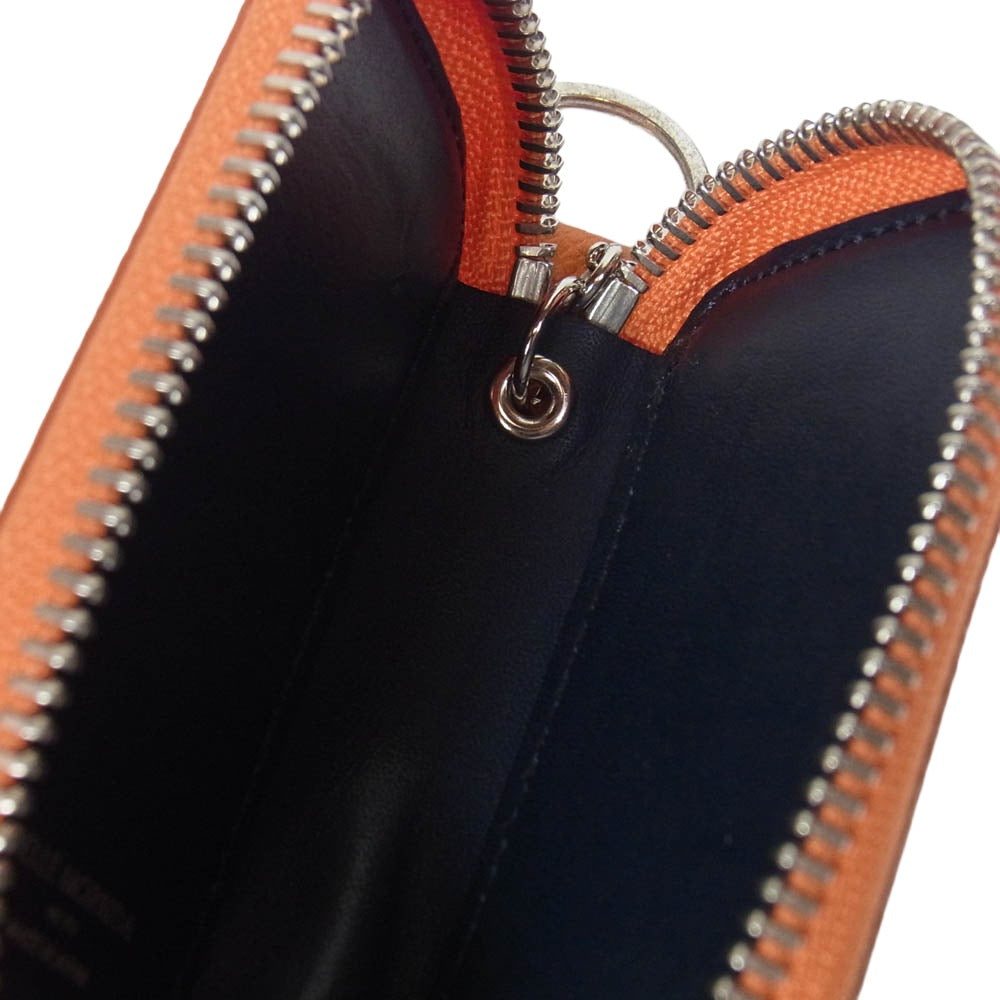 PELLE MORBIDA ペッレモルビダ PMO-BA327 Barca バルカ レザー キーケース オレンジ系【中古】