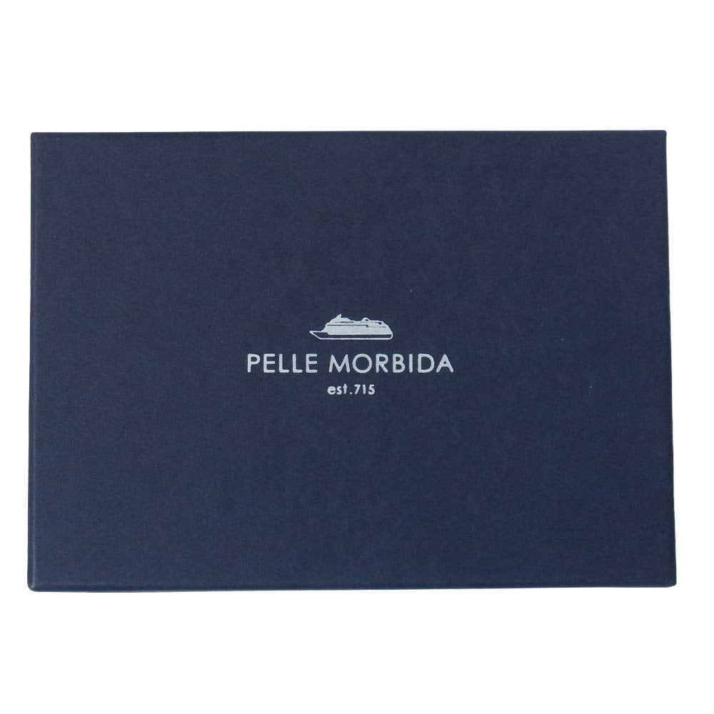 PELLE MORBIDA ペッレモルビダ PMO-BA327 Barca バルカ レザー キーケース オレンジ系【中古】
