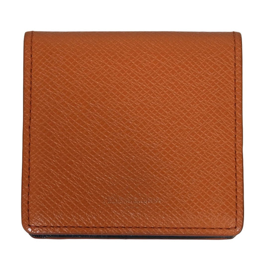 PELLE MORBIDA ペッレモルビダ レザー コインケース オレンジ系【中古】