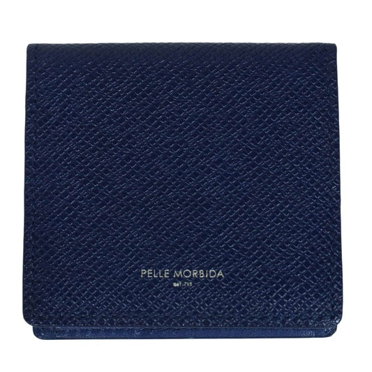 PELLE MORBIDA ペッレモルビダ レザー コインケース ブルー系【中古】