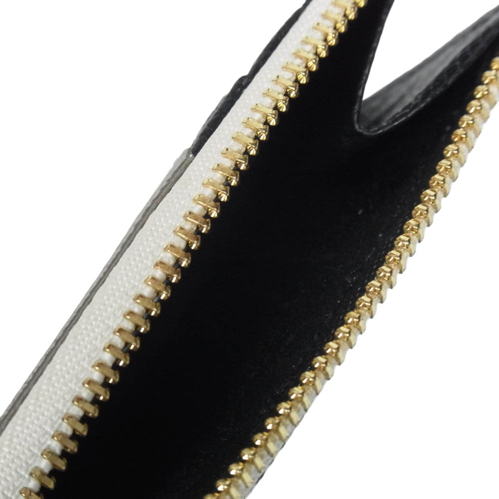 PELLE MORBIDA ペッレモルビダ Barca バルカ フラグメントケース レザー コインケース カードケース ミニウォレット ブラック系【中古】