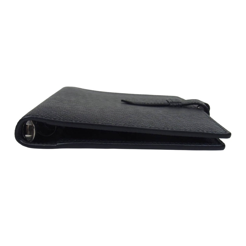 PELLE MORBIDA ペッレモルビダ PMO-BA332 レザー 手帳カバー ケース ブラック系【中古】