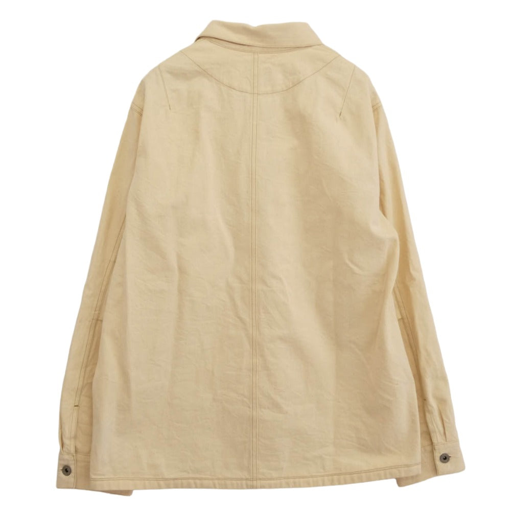 GERUGA ゲルガ GR-J-165 CHORE JACKET チョア ワーク ジャケット オフホワイト系 4【中古】
