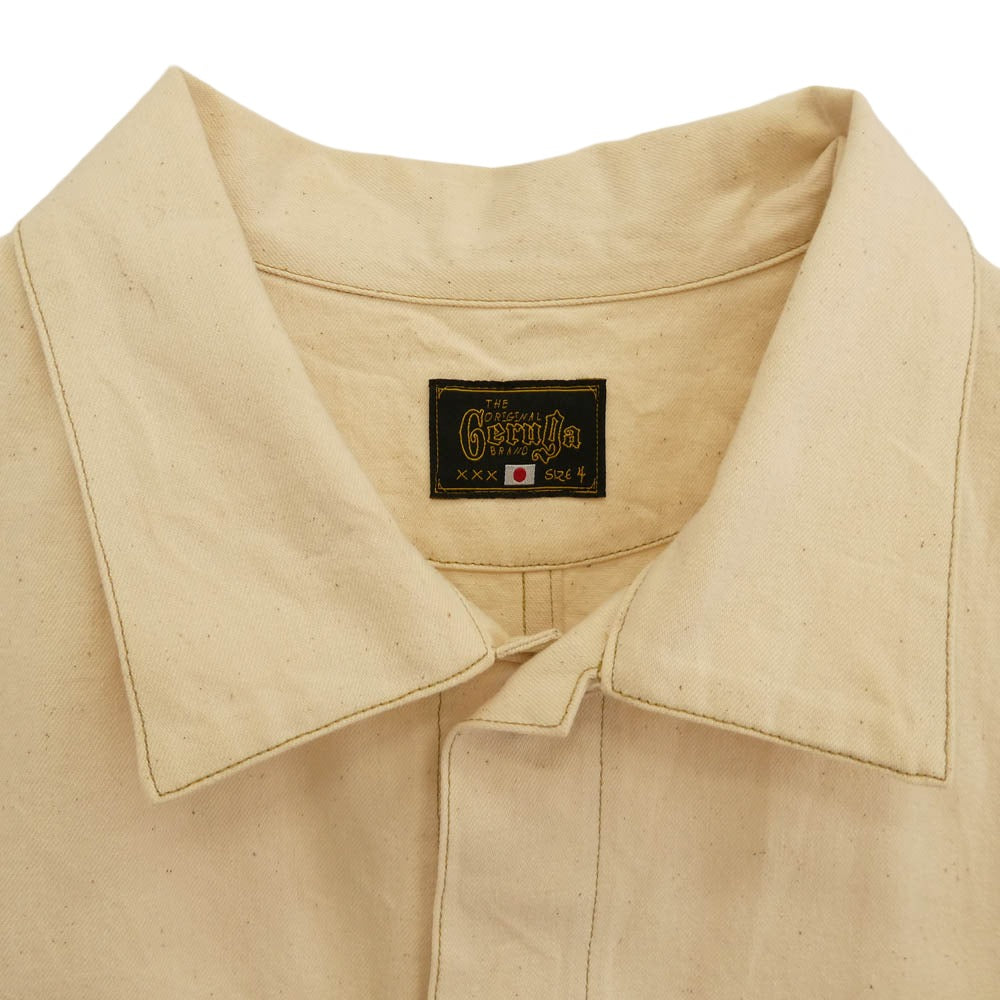 GERUGA ゲルガ GR-J-165 CHORE JACKET チョア ワーク ジャケット オフホワイト系 4【中古】