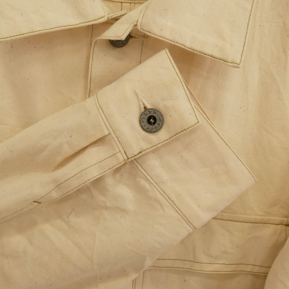 GERUGA ゲルガ GR-J-165 CHORE JACKET チョア ワーク ジャケット オフホワイト系 4【中古】