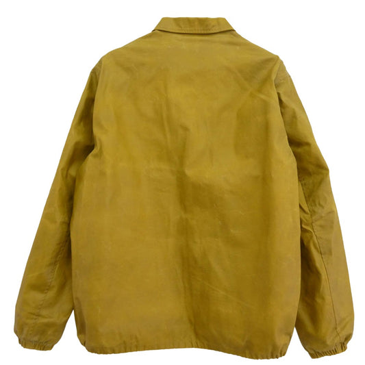 ADDICT CLOTHES アディクトクローズ WAXED COTTON COACH JACKET ワックス コットン コーチ ジャケット イエロー系 44【中古】