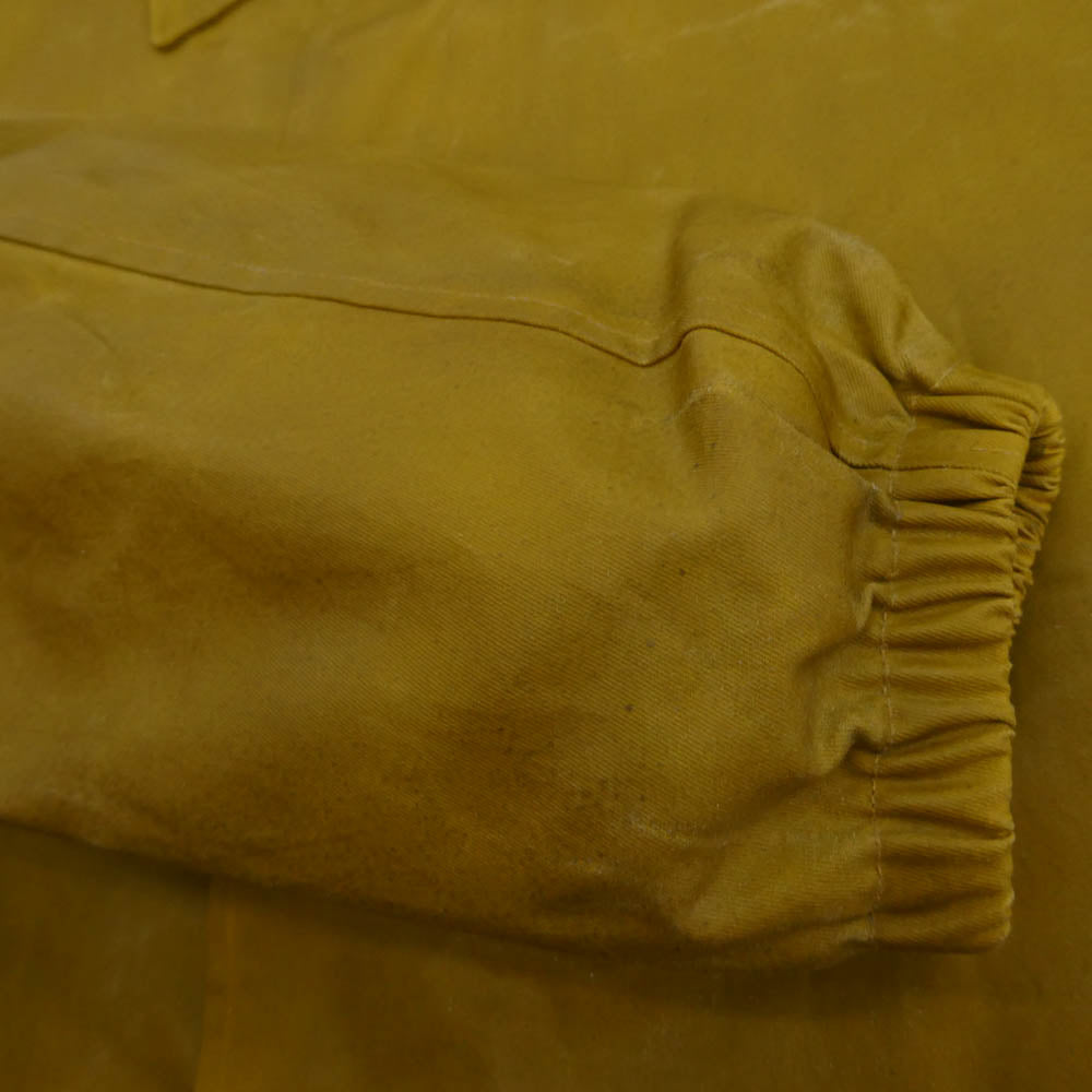 ADDICT CLOTHES アディクトクローズ WAXED COTTON COACH JACKET ワックス コットン コーチ ジャケット イエロー系 44【中古】