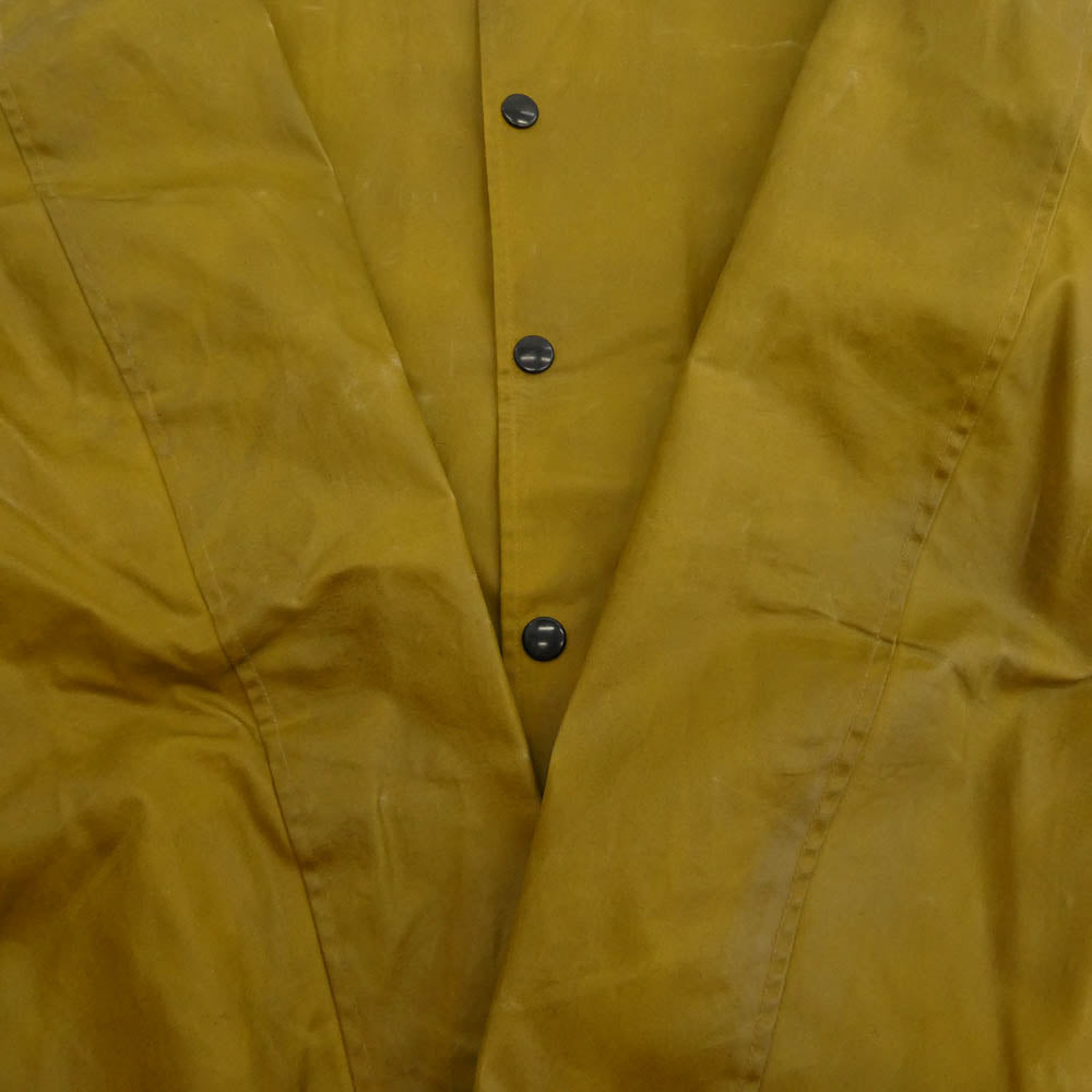 ADDICT CLOTHES アディクトクローズ WAXED COTTON COACH JACKET ワックス コットン コーチ ジャケット イエロー系 44【中古】