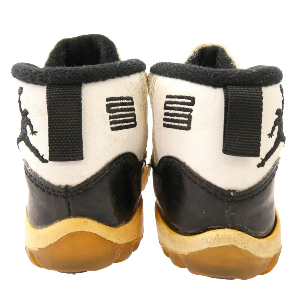 NIKE ナイキ 150240-101 【観賞用】 AIR BABY JORDAN 11 OG エア ベビー ジョーダン キッズ 子供用 スニーカー ホワイト系 13cm【中古】