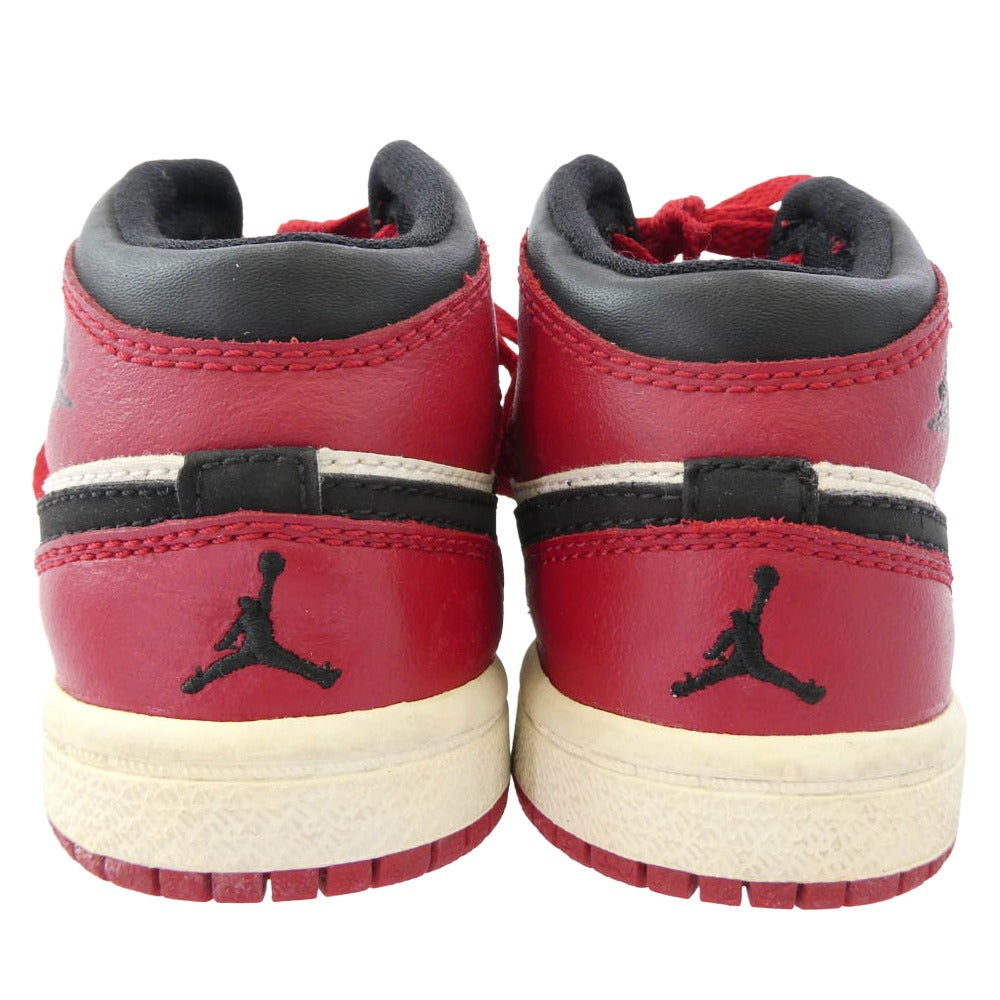 NIKE ナイキ 315913-102 Air Jordan 1 Retro TD Old Love エアジョーダン 1 レトロ オールド ラブ キッズ 子供用 スニーカー ブラック系 14cm【中古】