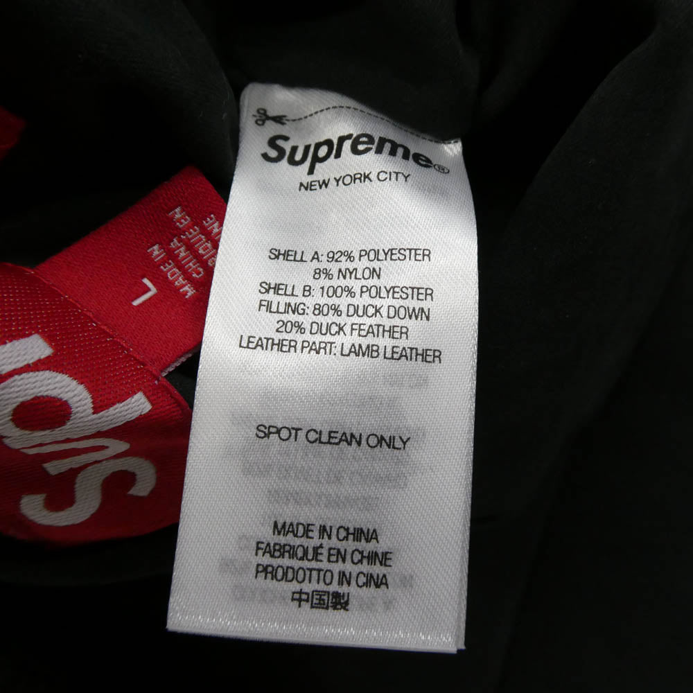 Supreme シュプリーム 24SS Reversible Down Puffer Jacket リバーシブル ダウン パファー ジャケット ブラック系 L【中古】