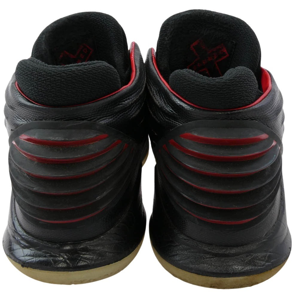 NIKE AIR JORDAN ナイキ ジョーダン ah3348-001 AIR JORDAN XXXII PF BLACK UNIVERSITY RED JORDAN BRAND ジョーダンブランド スニーカー バスケットボールシューズ ブラック系 30cm【中古】