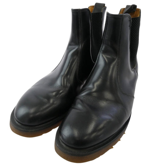 Dr.Martens ドクターマーチン イングランド製 D836 ステッチレス サイドゴア チェルシーブーツ ブラック系 9【中古】